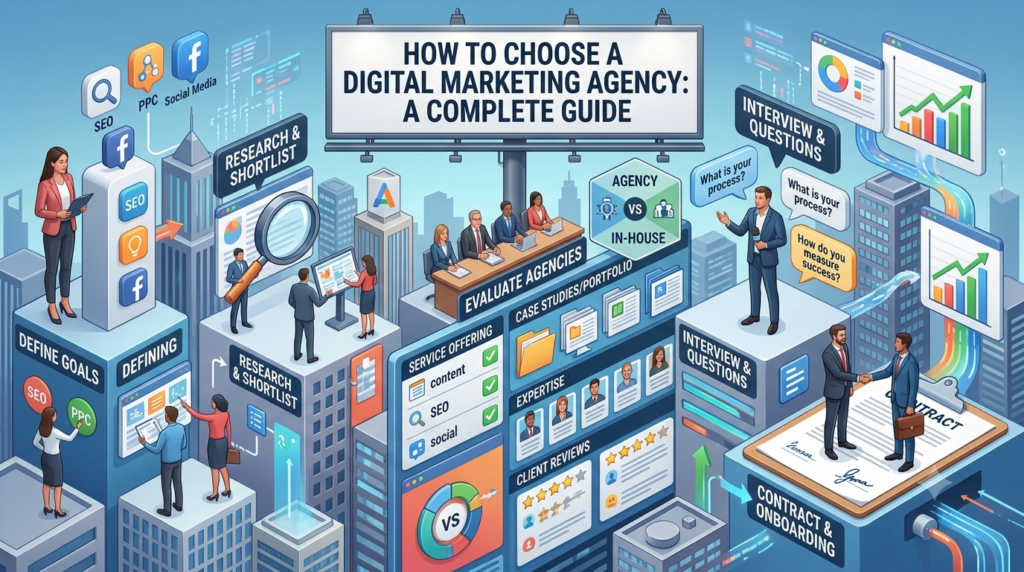 How to Choose a Digital Marketing Agency: A Complete Guide Gemini Generated Image 34h4oj34h4oj34h4 1024x572